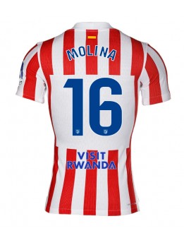 Atletico Madrid Nahuel Molina #16 Replika Hemmakläder 2025-26 Kortärmad